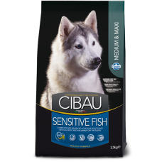 Farmina (Фармина) CIBAU SENSITIVE ADULT MEDIUM & MAXI сухой корм  с чувствительным пищеварением с рыбой