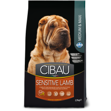 Farmina (Фармина) Cibau Sensitive Lamb Medium/Maxi сухой корм с ягненком для взрослых собак средних и крупных пород с чувствительным пищеварением