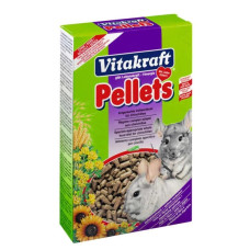 Корм для шиншилл Витакрафт Vitakraft Pellets гранулированный 1 кг