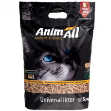 Наполнитель для туалета древесный AnimAll 2.8  кг с лавандой