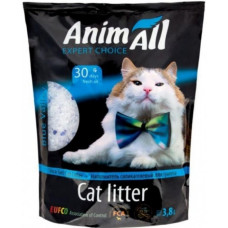 Наполнитель для туалета силикагелевый AnimAll “Голубой Аквамарин” 3.8 л