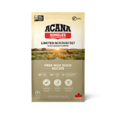 Acana Singles Free Run Duck корм для собак с уткой и грушей