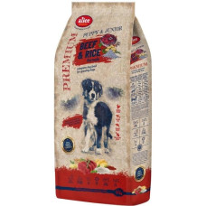 Сухой корм для щенков Alice Premium Puppy & Junior Beef & Rice говядина и рис 17 кг