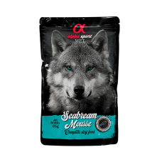 ALPHA SPIRIT POUCH SEA BREAM MOUSSE влажный корм для собак с дорадой