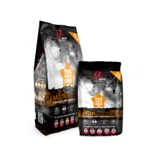 AS THE ONLY ONE DOG FOOD MULTIPROTEIN сухой корм для собак с курицей и рыбой