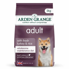 Arden GrangeAdult Fresh Turkey & Rice со свежей индейкой и рисом для взрослых собак с нормальной активностью