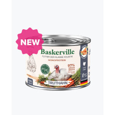 Консерва для собак Baskerville HF FOS PUPPY & MOTHER Monoprotein Truthahn Индейка