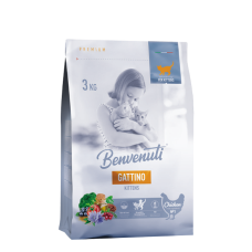 Benvenuti GATTINO сухой корм для котят с курицей