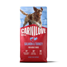 Корм сухой Carnilove Active Salmon & Turkey для собак лосось и индейка
