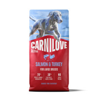 Корм сухий Carnilove Active Salmon & Turkey Large Breed для cобак великих порід лосось та індичка