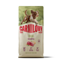 Корм сухой Carnilove True Fresh Puppy для щенков утка