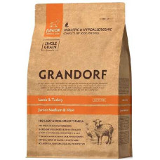 Grandorf LAMB & TURKEY JUNIOR Сухой корм для юниоров ягненок с индейкой
