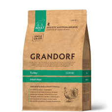 Grandorf TURKEY ADULT MAXI Сухой корм для взрослых собак больших пород от 1 года с индейкой
