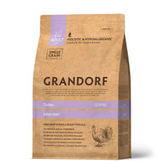 Grandorf TURKEY ADULT MINI Сухой корм для взрослых собак мелких пород с индейкой