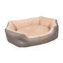 Лежак Pet Fashion Brig для собак, 58х48х20 см кофейный