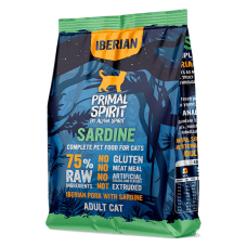 PRIMAL SPIRIT IBERIAN SARDINE CAT FOOD сухой корм для кошек с иберийской свининой и сардиной 1кг