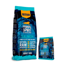 PRIMAL SPIRIT IBERIAN SALMON DOG FOOD сухой корм для собак с иберийской свининой и лососем