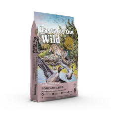 Taste of the Wild Lowland Creek Feline Formula корм для котов с перепелкой и уткой