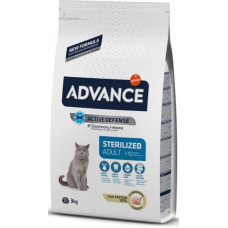 Advance Cat Sterilized для стерилизованных кошек с индейкой