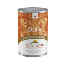 Almo Nature Daily Cat полнорационный консервированный корм для кошек с телятиной 400 гр