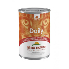 Almo Nature Daily Cat полнорационный консервированный корм для кошек с говядиной 400 гр