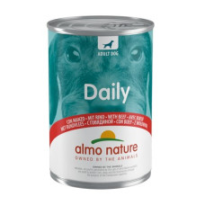 Almo Nature Daily Dog полнорационный консервированный корм говядина 400 гр