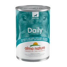 Almo Nature Daily Dog полнорационный консервированный корм ягненок 400 гр