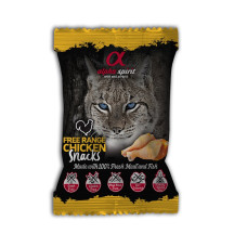 Alpha Spirit Free Range Chicken Snacks for Cat лакомства для кошек с курицей