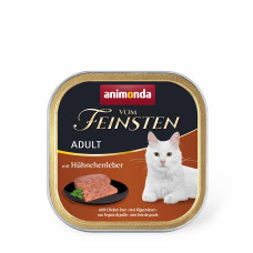 Влажный корм Animonda Vom Feinsten Adult with Chicken liver с куриной печенью для кошек, 100 г