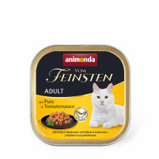 Влажный корм Animonda Vom Feinsten Adult with Turkey in Tomato sauce с индейкой в томатном соусе для кошек, 100 г