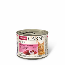 Влажный корм Animonda Carny Adult Beef, Turkey+Shrimps с говядиной, индейкой и креветками для кошек