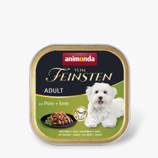 Влажный корм Animonda Vom Feinsten Adult with Turkey+duck с индейкой и уткой для собак, 150 г