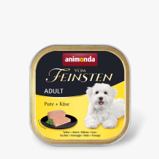 Влажный корм Animonda Vom Feinsten Adult Turkey + Cheese с индейкой и сыром для собак, 150 г
