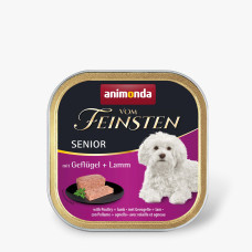 Влажный корм Animonda Vom Feinsten Senior with Poultry + Lamb с птицей и ягненком для пожилых собак, 150 г