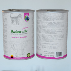 Консервы для котят Baskerville KF Super Premium Kalb Mit Blaubeeren телятина с черникой