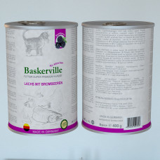 Консервы для котят Baskerville KF Super Premium Lachs Mit Brombeeren лосось с ежевикой