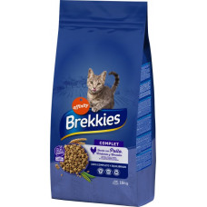 Brekkies (Бреккис) Сomplete корм для котов смесь с курицей, тунцом и овощами 15 кг