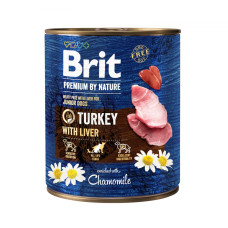Brit Premium by Nature 400 г индюшатина с индюшиной печенью