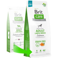 Brit Care Dog Grain-free Adult Large Breed корм для собак больших пород беззерновой с лососем