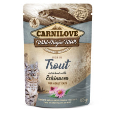 Корм влажный для кошек Carnilove cat с форелью и эхинацеей, 85 г