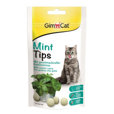 Витамизированные лакомства для кошек GimCat Cat-Mintips с кошачьей мятой, 40 г