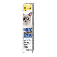 Паста для кошек GimCat DUO PASTE Multi-vitamin 12 vitamins with tuna 12 витаминов и тунец, 50 г