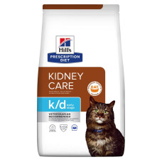 Hill’s Prescription Diet k/d Early Stage Сухой корм для кошек для поддержания функции почек на ранней стадии заболевания