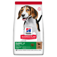 Hill’s Science Plan Puppy Medium Breed Сухий корм для цуценят середніх порід, з ягням і рисом