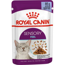 Royal Canin SENSORY FEEL JELLY cat для привередливых котов кусочки в соусе 85г