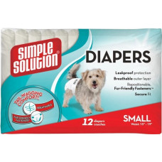 Гигиенические подгузники для животных малые Simple Solution Disposable Diapers Small (12 p) - по 12шт