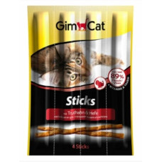 Gimpet Sticks палочки для кошек с индейкой и дрожжами 4 шт.