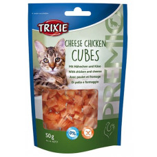 Лакомства для кошек Trixie Esquisita Premio кубики с сыром и курицей (42717)