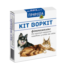 Фитокомплекс для коррекции поведения у собак и кошек “Кіт Воркіт” (3 фл.)