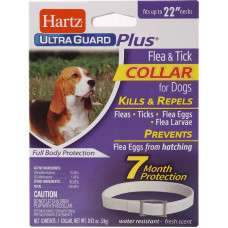 Ошейник Hartz UltraGuard PLUS Flea & Tick Collar for Dog против блох, яиц блох и клещей 55см